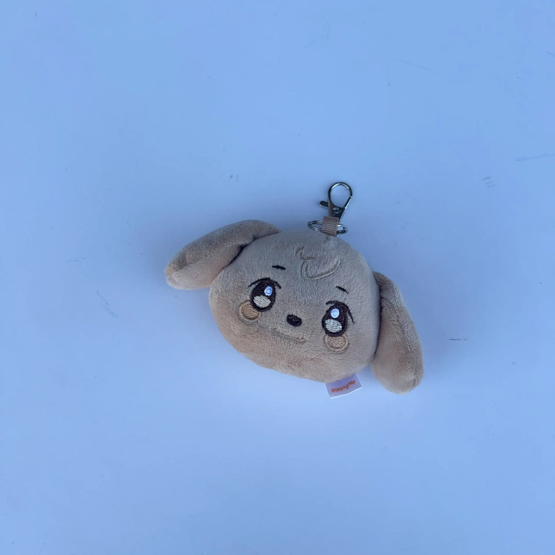 1/8pcs Kpop ATEEZ Plush Doll Pendant Keychain Aniteez Design Hongjoong Seonghwa Yeosang Accessories Kawaii Plushies Toy