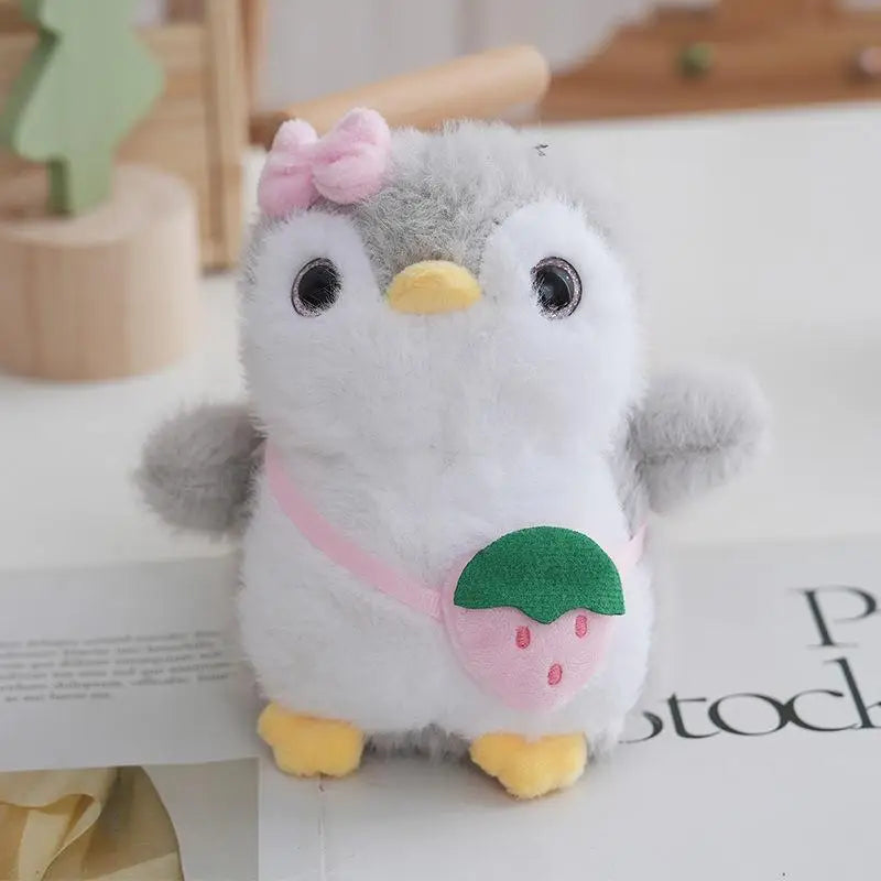 Cute Little Penguin Plush Doll Keychain Pendant Backpack Hangings Decoration Gifts