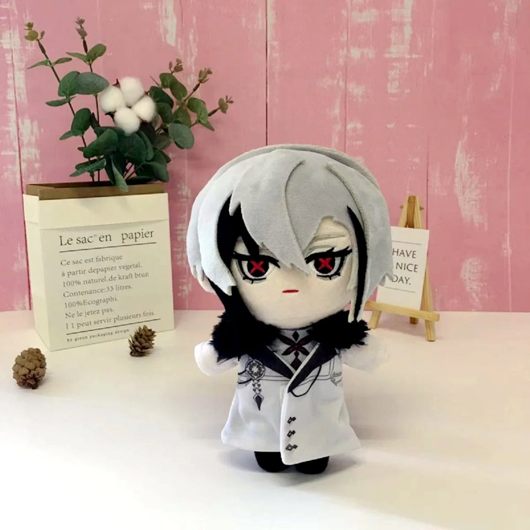 Genshin Impact Plush Dolls Wriothesley Furina Lyney Kaveh Neuvillette Kinich Citlali Kazuha Albedo Tighnari Anime Stuffed Toys