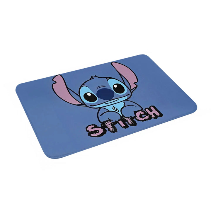 Cute Funny Stitch Memory Foam Bathroom Rugs Ultra Soft Non-Slip  Carpet Bath Mat Water Absorbent for Kitchen Shower