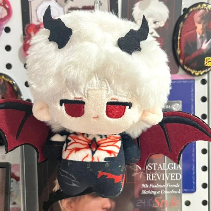 10cm cartoon Love and Deespace‌ Soft Plush Doll Key Chain Cute Backpack Pendant Ornament Sylus‌ Cotton Doll Girls Christmas Gift