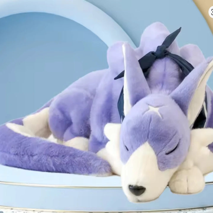 60cm Monster Hunter Rise Palamute Plush Toy Large Soft Pillow Animal Cushion Kawaii Cartoon Stuffed Toy Fun Kids Christmas Gift