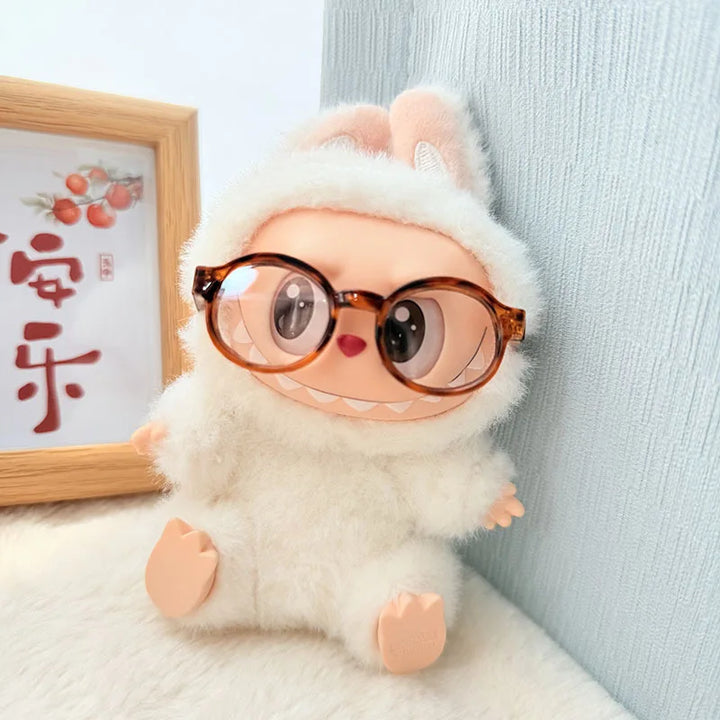 Labubu Doll Grasses 15/17cm Plush Doll'S Accessories Sitting Party Labubu I II Idol Dolls Grasses