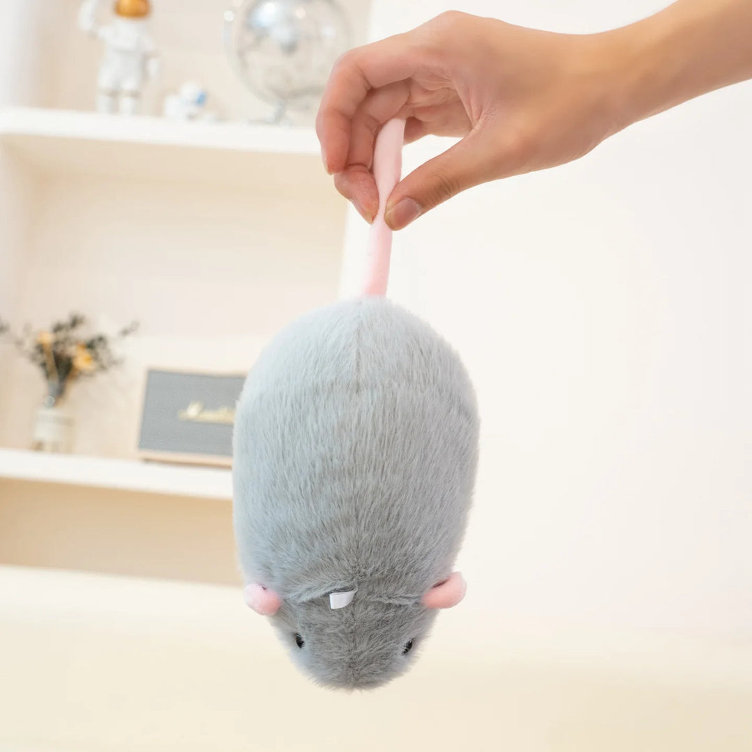 Cute Mouse Plush Toy 18/35cm Rat Plush Doll Grey Brown Soft Stuffed Animal Toy Kid Birthday Gift Xmas Gift