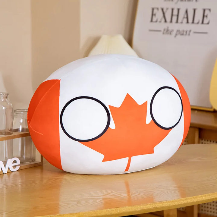 70 Styles 10cm Country Ball Plush Toys Polandball Pendant Country Balls Countryball Stuffed Doll Decor Birthday Gift for Kids