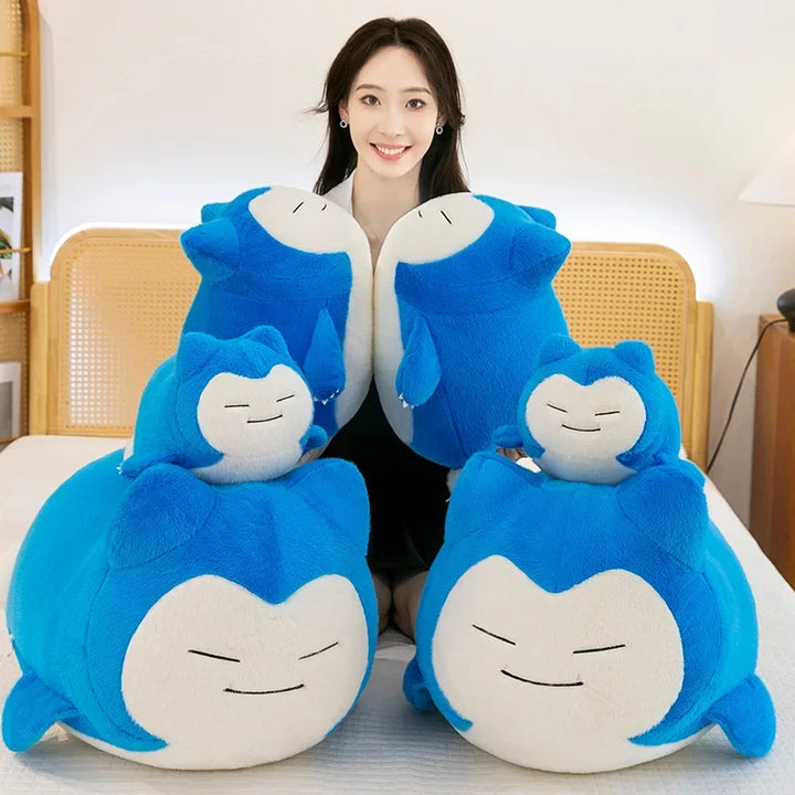 30/65cm Snorlax Pokemon Plush Toys Anime Doll Cute Giant Pokémon Cute Cartoon Stuffed Plushie Pillow Christmas Gift for Kids