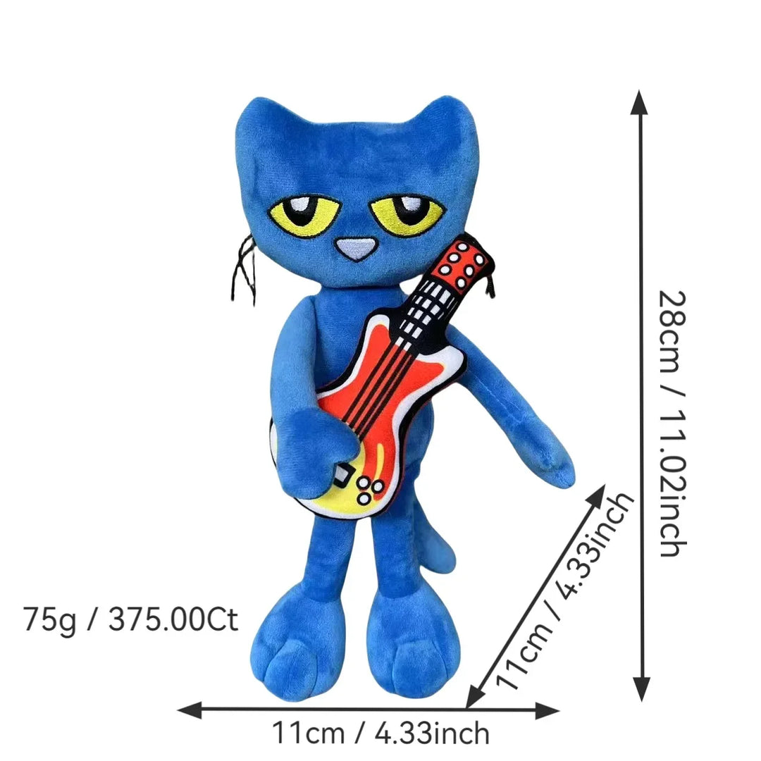 New Pete The Cat Plush Game Animation Children's Birthday Gifts And Holiday Gifts Room Decor Plushies Toy