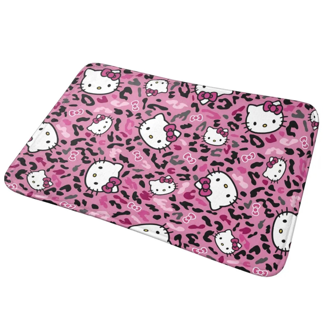 Hello Kitty Cartoon Memory Foam Bathroom Rugs Ultra Soft Non-Slip Carpet Bath Mat Water Absorbent for Shower Tub