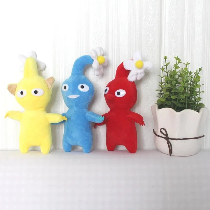 15cm Pikmin Stuffed Plush Toys Flower Bud Leaf Plush Doll Cartoon Plush For Children Gift