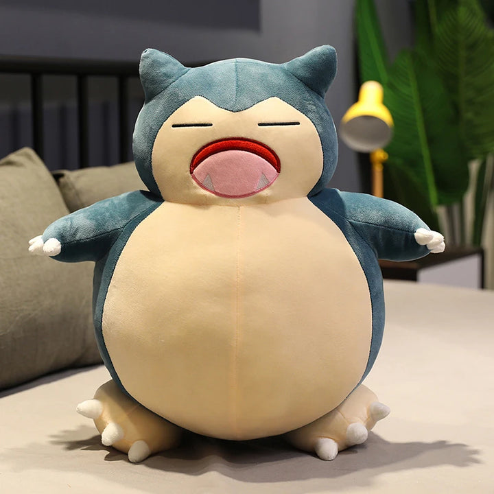 30/200cm Huge Pokemon Snorlax Animal Big Pokémon Doll Semi-finished Holster Plush Toys Kawaii Anime Plushie Gifts for Childrens