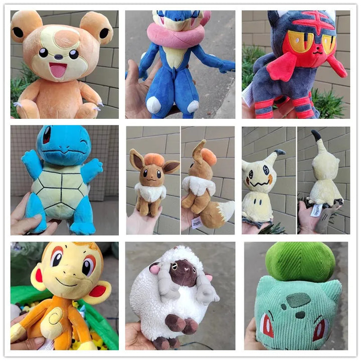 Pokemon Plush Pikachu Greninja Squirtle Bulbasaur Stuffed animals  Movies & TV Toys & Hobbies  Cheap Birthday Gift for kids