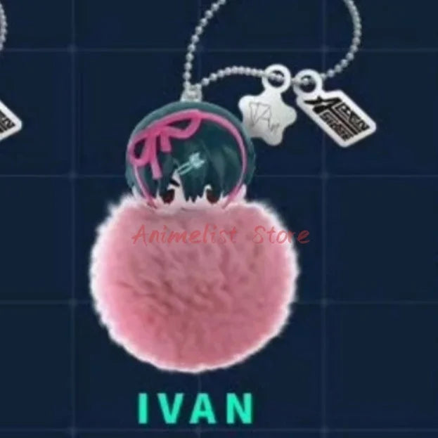 Alien Stage Mini Plush Pendant Luka Till Sua Ivan Mizi Hyuna Maumet Cosplay Keychain Hangings Mascot Cartoon Birthday Gift