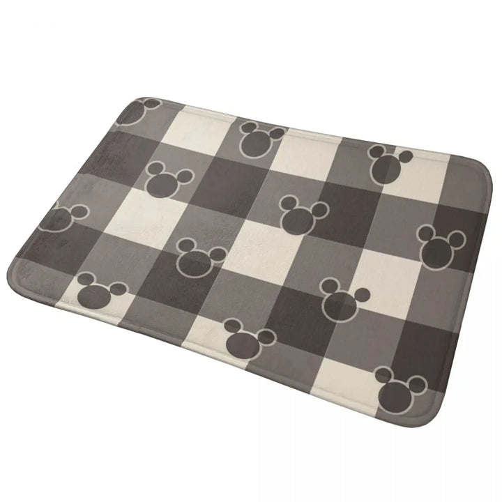 Mickey Mouse Memory Foam Bath Mat Rug Non-Slip Water Absorption Bathroom Floor Rugs Carpet For Bath Entrance Door Doormat
