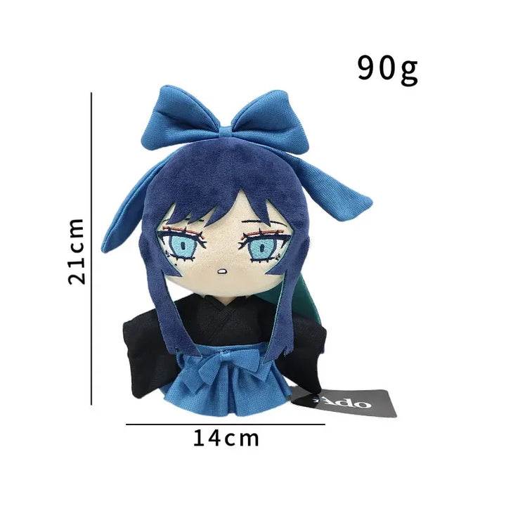 20cm New Ado Hibana Plush Doll Cute Ado Usseewa Doll Stuffed Game Soft Pillow Doll Kawaii Room Decor Toy Kids Gift