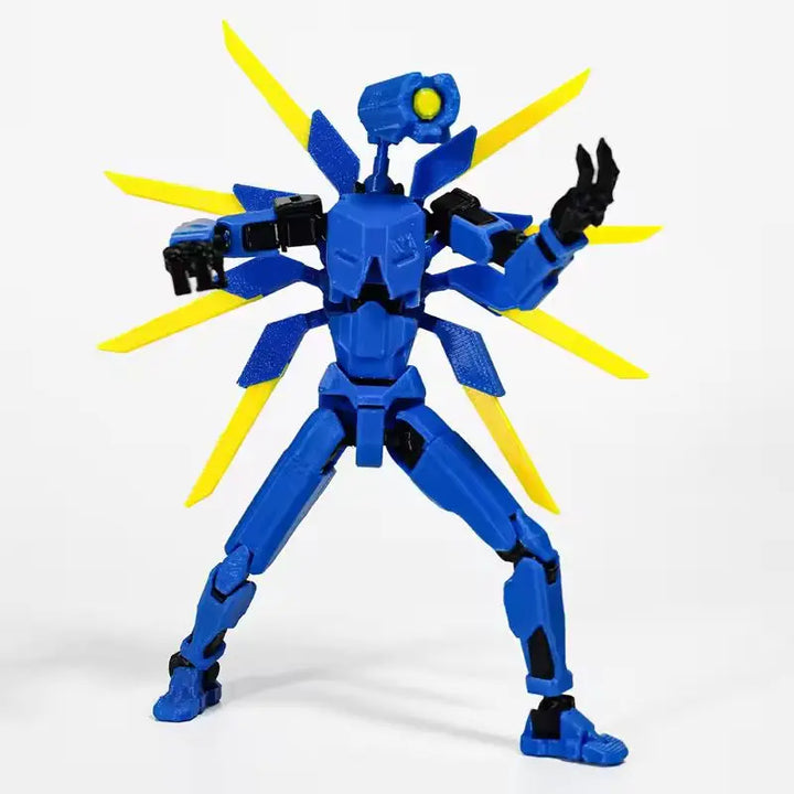 Ultrakill V1 3D Printed Mannequin Dummy 13 Series Toys Action Figures Multi-Jointed Movable Robot Customized Gift In Stock