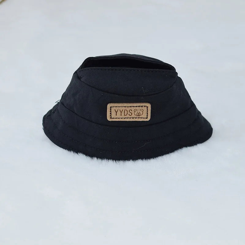 Labubu Doll Hat 15/17cm Plush Doll'S Accessories Bucket Hat Sitting Party Labubu I II Idol Dolls Hat