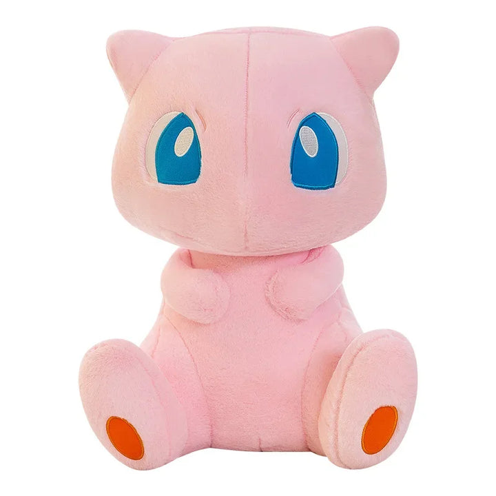 35-70CM New Pokemon Mew Plush Huge Toys Mewtwo Pokémon Anime Doll Shell Holster Rabbit Stuffed Plushie Semi Finished Products