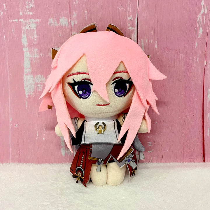 Genshin Impact Plush Dolls Wriothesley Furina Lyney Kaveh Neuvillette Kinich Citlali Kazuha Albedo Tighnari Anime Stuffed Toys