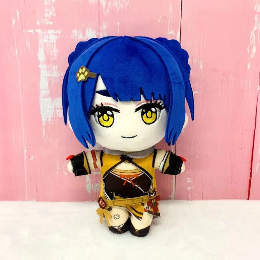 Genshin Impact Plush Dolls Wriothesley Furina Lyney Kaveh Neuvillette Kinich Citlali Kazuha Albedo Tighnari Anime Stuffed Toys
