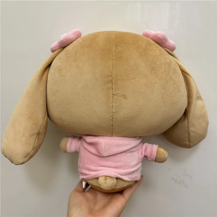 Mocha Brown Dog Plush Toys Large 30cm Kawaii Stuffed Animals Cute Anime Plushie Kids Girls Toys Birthday Gift