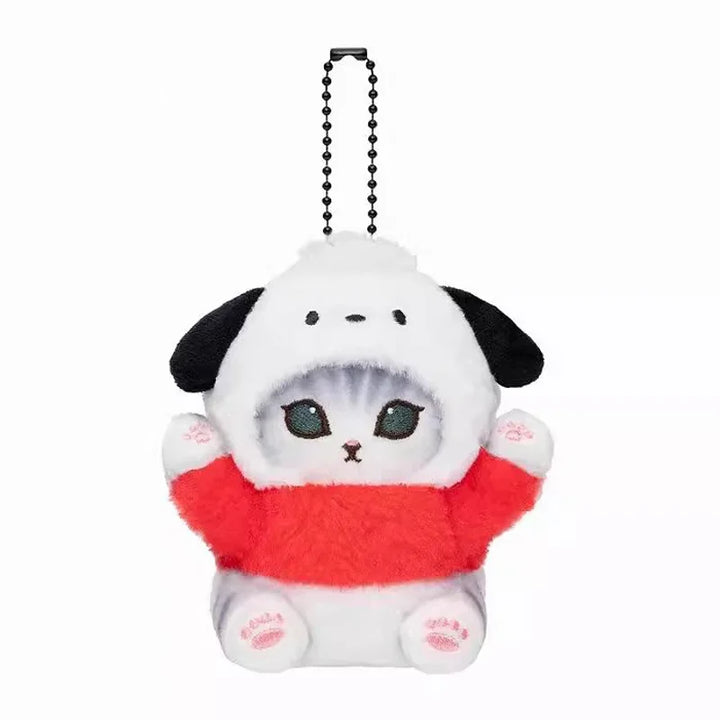 Sanrio Hello Kitty Gudetama Kawaii Cartoon Kero Kero Keroppi Plush Toys Backpack Pendant Doll Accessories Girl Boy Keychain Gift