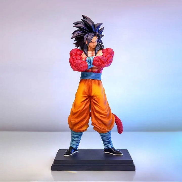 IN STOCK Jt Toy Anime Dragon Ball Super Saiyan 4 Vegeta Figure ssj4 Goku 31cm Statue Dx Model Collection Custom Toy Male Gift