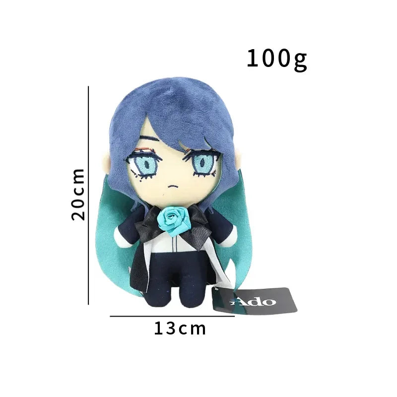 20cm New Ado Hibana Plush Doll Cute Ado Usseewa Doll Stuffed Game Soft Pillow Doll Kawaii Room Decor Toy Kids Gift