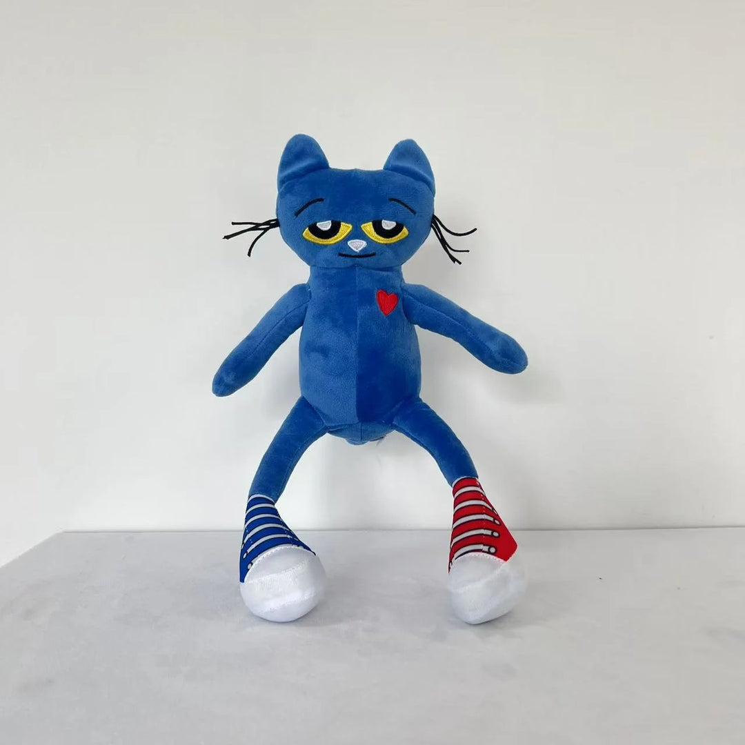 New Pete The Cat Plush Game Animation Children's Birthday Gifts And Holiday Gifts Room Decor Plushies Toy