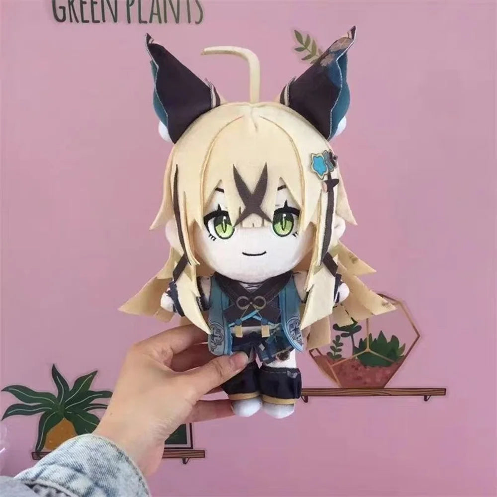 Genshin Impact Anime Plush Dolls Scaramouche Klee Yoimiya YunJin Bennett Lisa Tartaglia Lumine Cartoon Figure Stuffed Toys