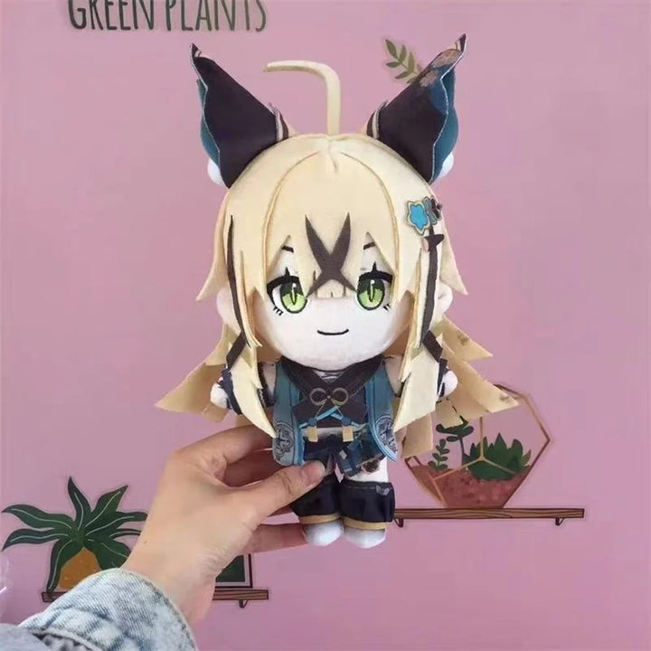 Genshin Impact Anime Plush Dolls Scaramouche Klee Yoimiya YunJin Bennett Lisa Tartaglia Lumine Cartoon Figure Stuffed Toys