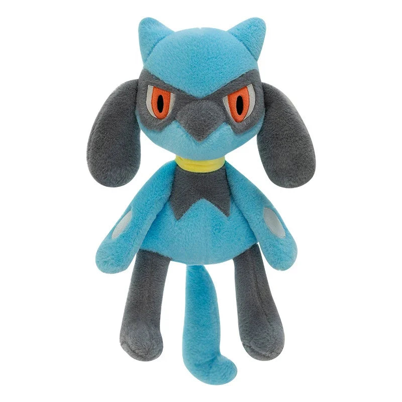 40/80cm Riolu Pokemon Pillow Doll Lucario Huge Plush Pokémon Plushie Anime Stuffed Toys Morpeko Birthday Soft Gift for Children