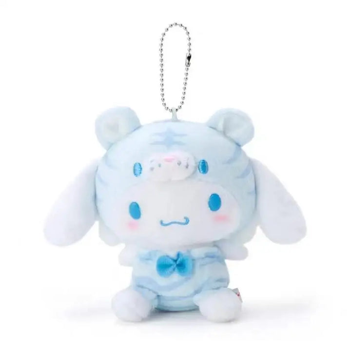 Sanrio Kuromi My Melody Plush Toys Kawaii Cinnamoroll Backpack Pendant Soft Stuffed Doll Keychain for Boy and Girl Birthday Gift