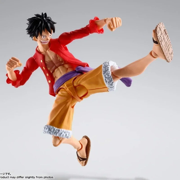 15cm One Piece Shf Figurine Monkey D Luffy Action Figure Pvc Collection Anime The War Of The Island Of Ghosts Luffy Model Toys