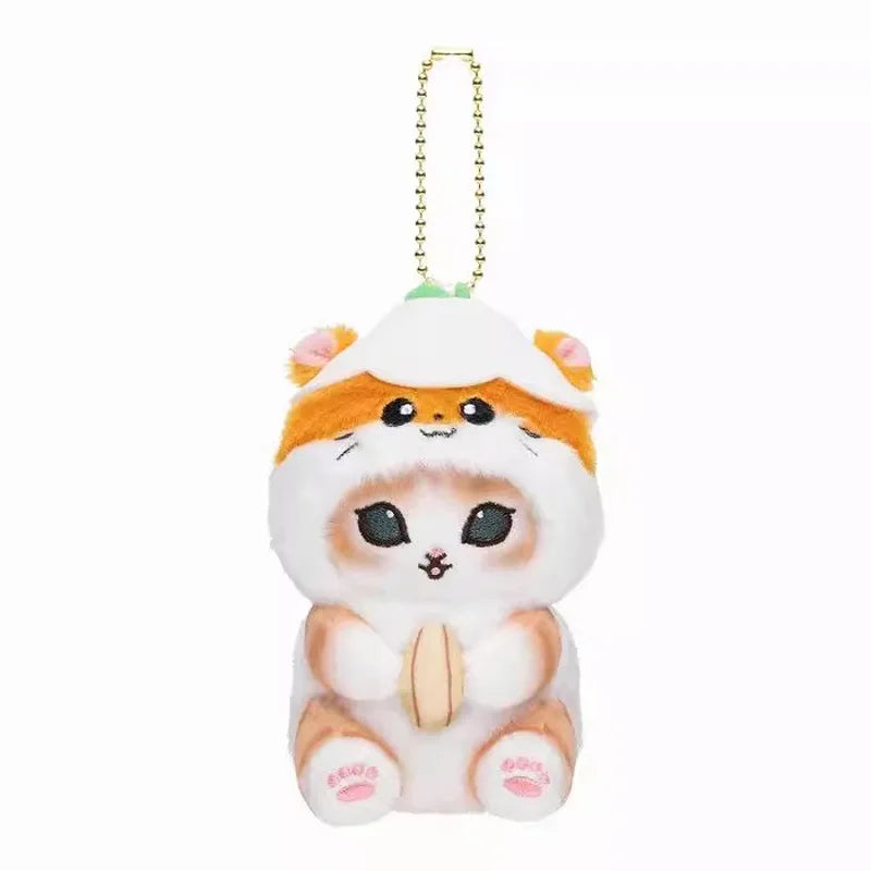 Sanrio Hello Kitty Gudetama Kawaii Cartoon Kero Kero Keroppi Plush Toys Backpack Pendant Doll Accessories Girl Boy Keychain Gift