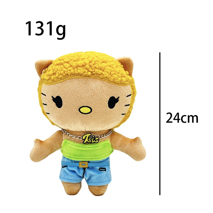 2025 New Hello Kitty Lil peep Kanye Tylerthecreator Plush Toy Doll with Clothes Stuffed Soft Plush Toys Fans Collect Gifts
