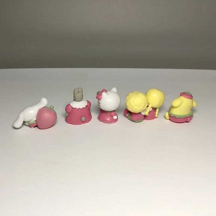 Sanrio Kawaii Marroncream Hello Kitty Doll Ornament Little Twin Stars Cinnamoroll Diy Decoration Girl Holiday Gift Peripheral