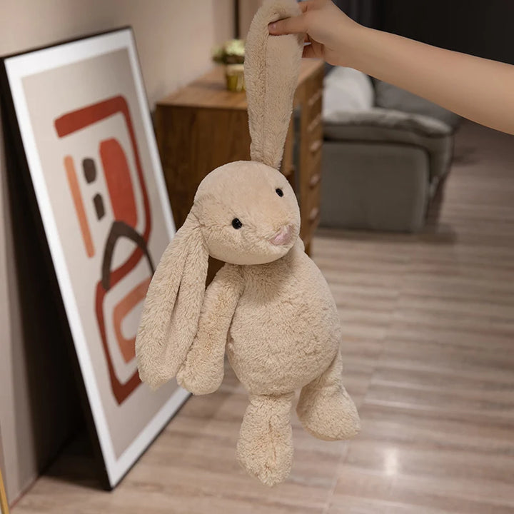 Cute Lop Rabbit Plush Toy Soft Stuffed Long Ears Bunny Doll Funny Baby's Sleeping Companion Delicate Home Decoration Kids Gifts