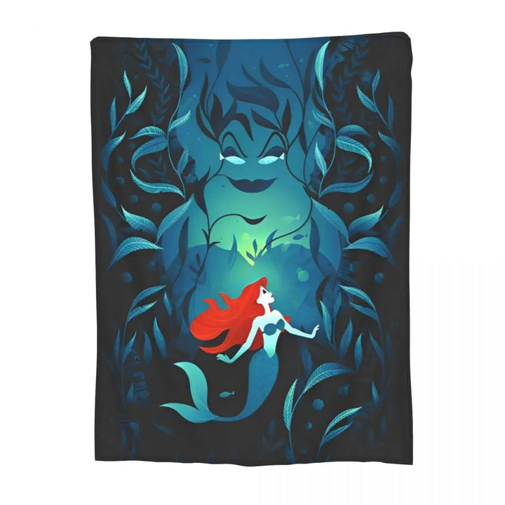 Evil Queen Blanket Coral Fleece Plush Textile Decor Villains Portable Soft Throw Blanket for Home Car Rug Piece