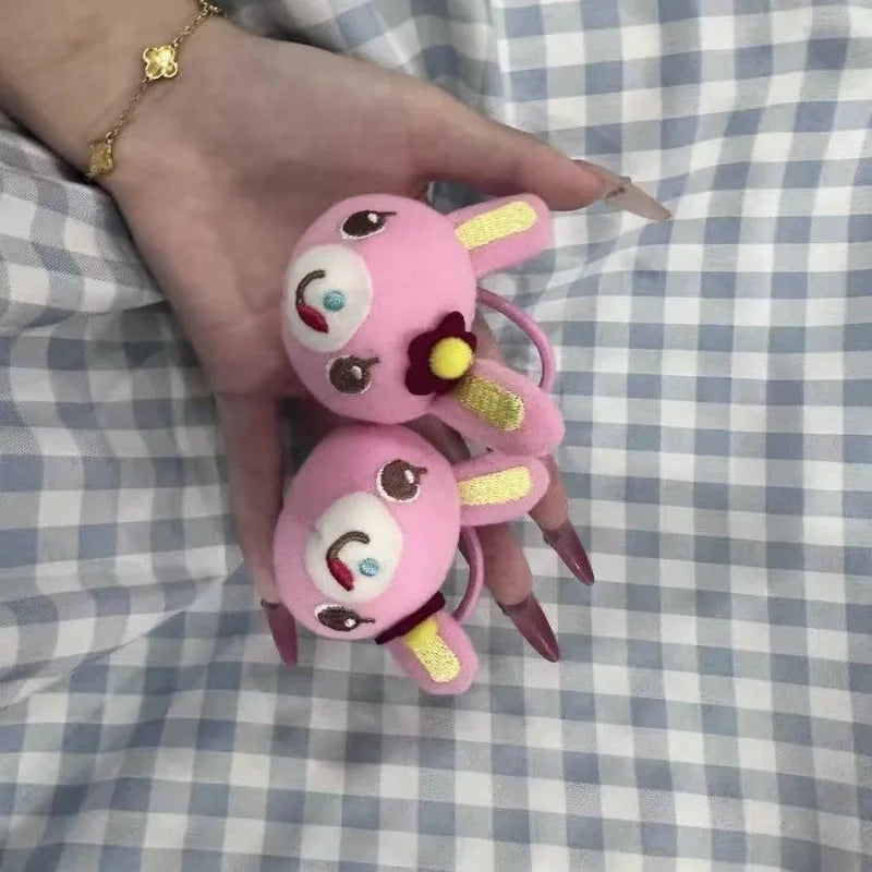 Cute Soft Mezzopiano Cartoon Hair Rope Versatile Student Cartoon Plush Hair Loop Girl Jk Hair Accessories Girl Christmas Gift