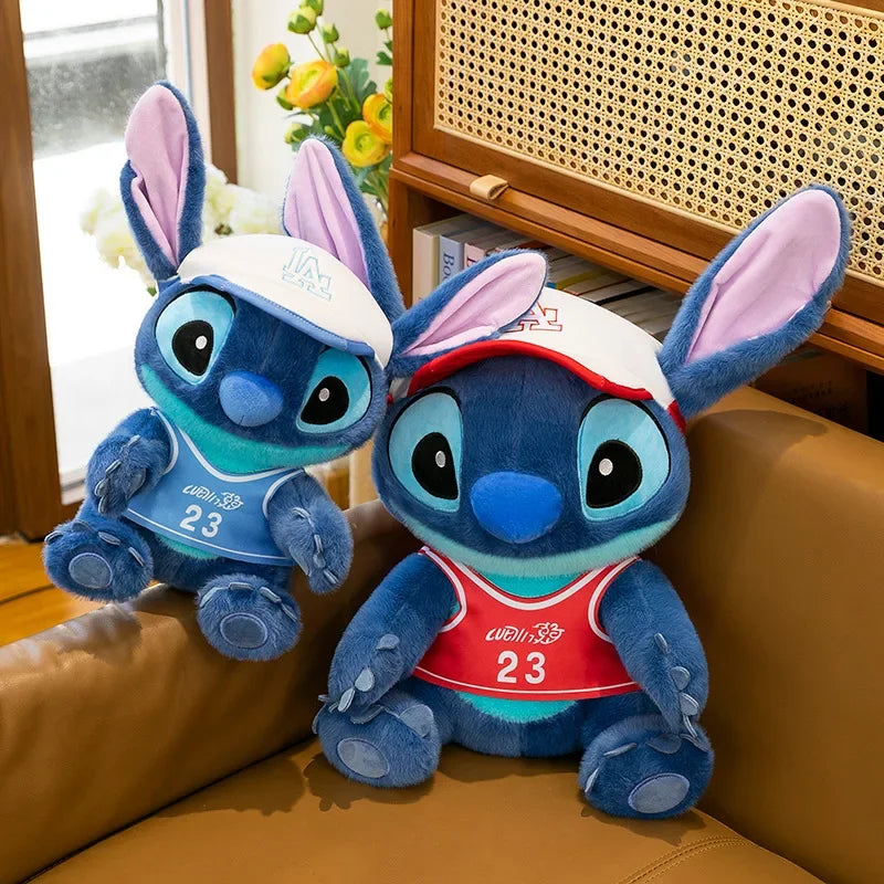 30/40cm Disney Lilo & Stitch Plush Toys Anime Plushie Cartoon Sports Stich Dolls Cute Pillow Stuffed Children's Birthday Gift