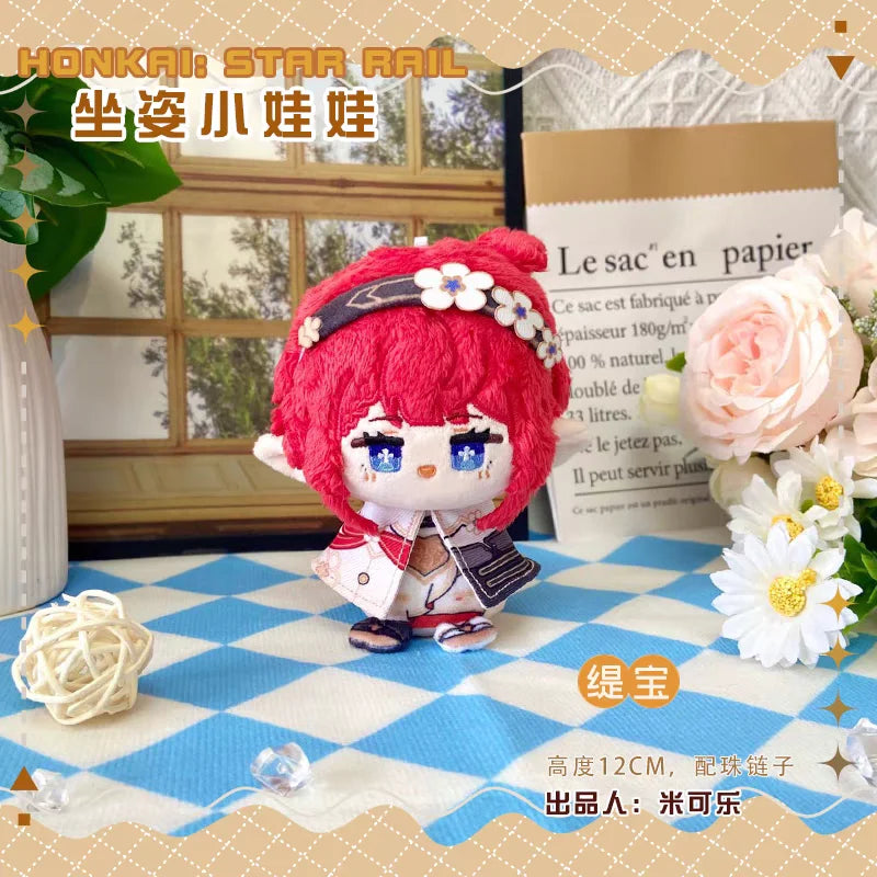 New Honkai: Star Rail Plush Dolls Sunday Huohuo Serval Ruan Mei Topaz Firefly Blade Kafka Boys Girls Kids Gift Toys