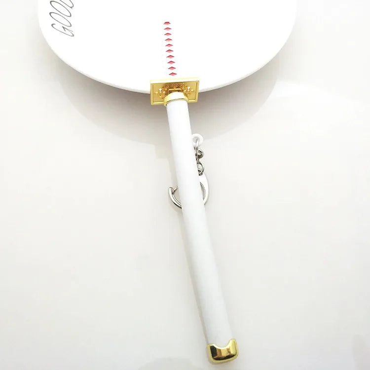 Mini Sword With Sheath China Ancient Sword Zinc Alloy Tang Hengdao Han Sword Weapon Model Keychain Pendant Cosplay Accessories