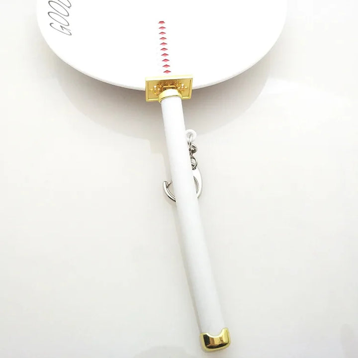 Mini Sword With Sheath China Ancient Sword Zinc Alloy Tang Hengdao Han Sword Weapon Model Keychain Pendant Cosplay Accessories