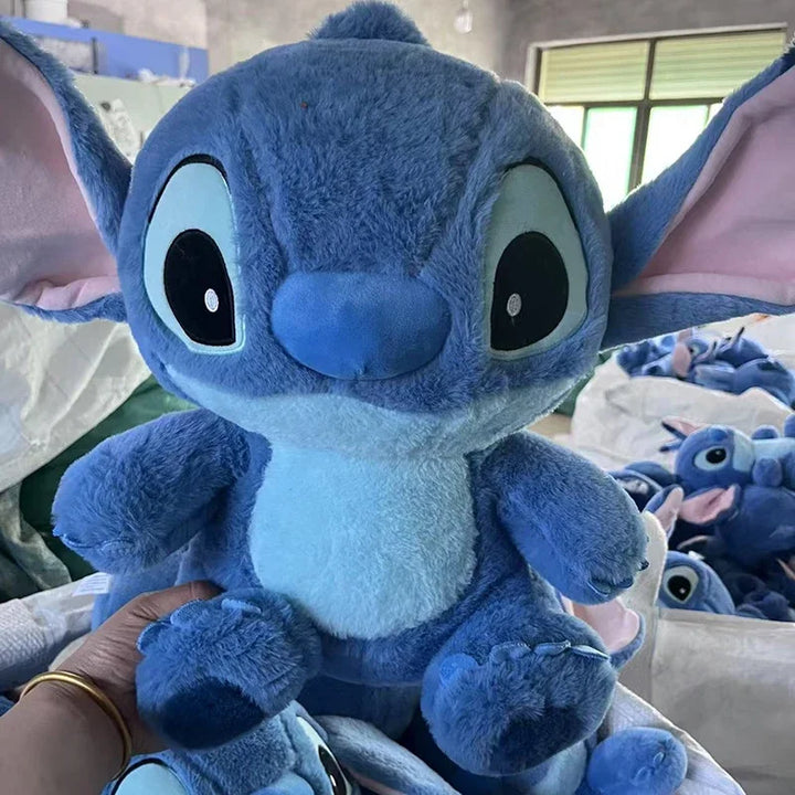 Disney Lilo&Stitch Plush Toys Kawaii Pink/Blue Soft Pillow Stuffed 30-80cm Christmas Gift for Children Anime Plushie Doll Stitch