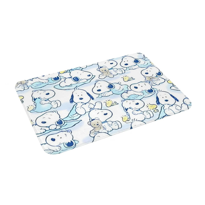 Happy Easter Eggs Snoopy Accessories Memory Foam Bath Mat Rug Non-Slip Soft  Bathroom Floor Rugs Carpet For Kitchen Shower Bath