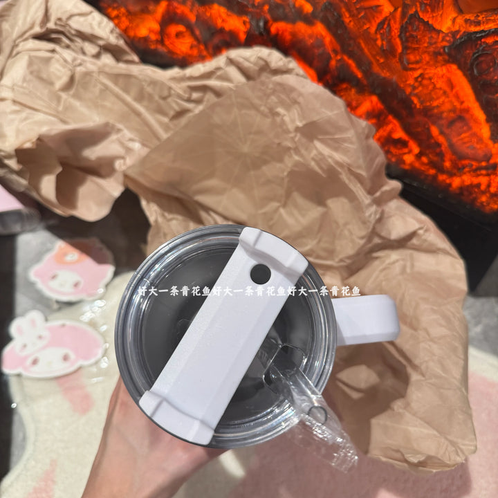 Genuine Sanrio My Melody Thermos Cup Cartoon Cute High-Capacity 1200ml Stainless Steel Thermos Water Cup Girl Gifts