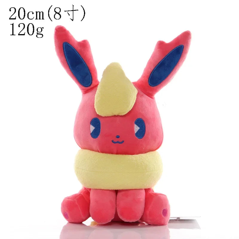 New Pokemon Plush Toys Shine Eevee Umbreon Espeon Jolteon Flareon Vaporeon Glaceon Kawaii Pikachu Peluche Anime Dolls Kids Gift