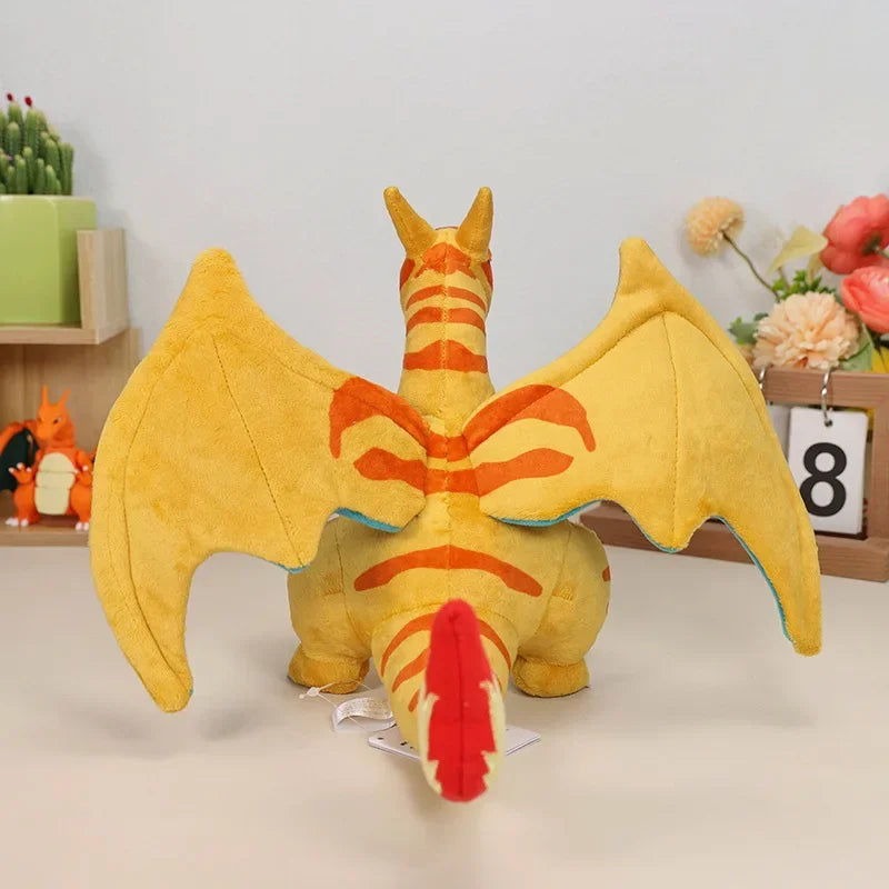 22cm Charizard Pokemon Plush Toys Anime Doll Pillow Cartoon Charmander Pokémon Plushie Kawaii Stuffed Gift for Kid Birthday Xmas