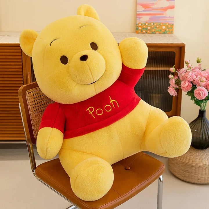 30/70cm Disney Winnie The Pooh Plush Toys Cute Large Stuffed Toys Cartoon Stuffed Anime Plushie Big Bear Doll Xmas Gift for Kids