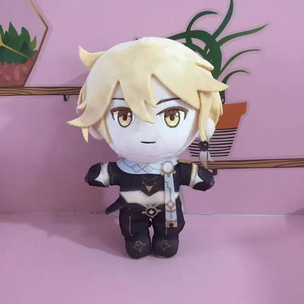 Genshin Impact Anime Plush Dolls Scaramouche Klee Yoimiya YunJin Bennett Lisa Tartaglia Lumine Cartoon Figure Stuffed Toys